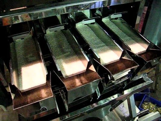 Qualität  Washing Powder Linear Weigher Machine Detergent Weighing Filling Packing Machine Fabrik