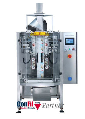 Dichtungs-vertikale Formen/Füllen/Versiegelnmaschine des Viererkabel-50bpm für Max Bag Width 250mm