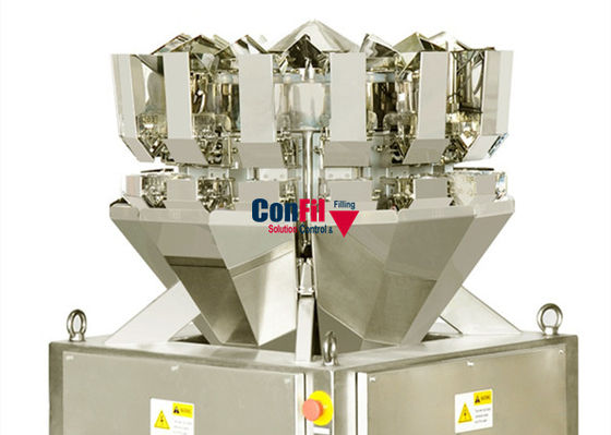 Waage-Mikrowäger Multihead entwässerte Nahrungsmittelniedriges Ziel-Gewicht Mini Filling Machine