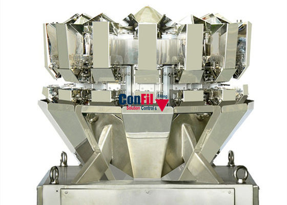 Waage-Mikrowäger Multihead entwässerte Nahrungsmittelniedriges Ziel-Gewicht Mini Filling Machine