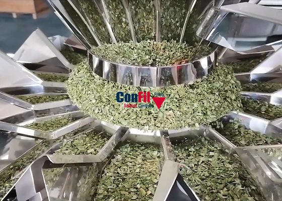 Waage-Mikrowäger Multihead entwässerte Nahrungsmittelniedriges Ziel-Gewicht Mini Filling Machine