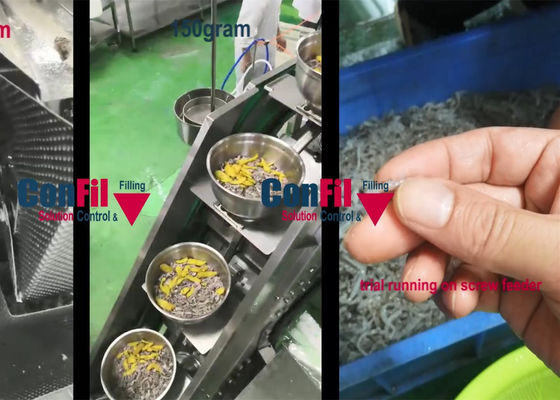 Waage Multihead Multihead-Wäger für wasserdichte Füllmaschine der Meeresfrüchte-Fisch-Haut-IP65