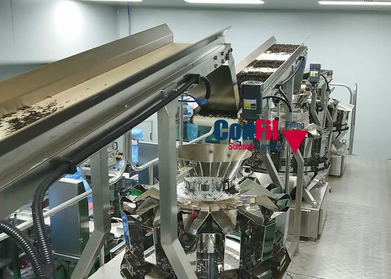 Waage Multihead Multihead-Wäger für Teeblatt-ultra niedrige Ziel-Gewichts-Füllmaschine