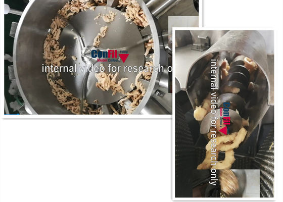 Zerrissene frische Nahrungsmittelfüllmaschine Fried Chicken Multihead Weighing Machines