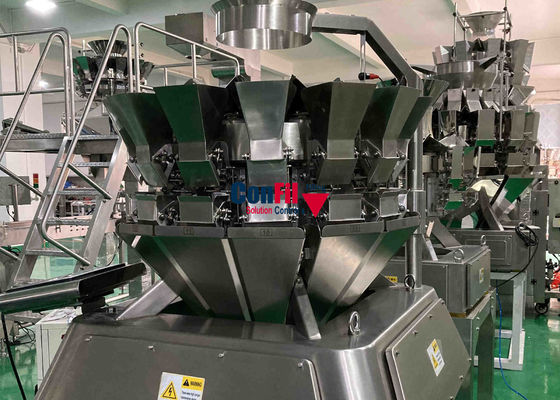 Waage Multihead Multihead-Wäger für Jogurt-Tropfen trocknete Jogurt Yogut schmilzt wasserdichte Füllmaschine