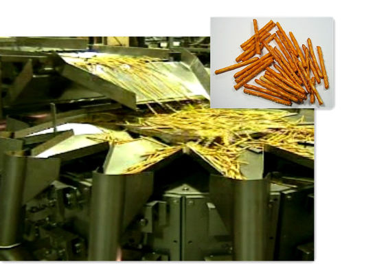 Waage Multihead Multihead-Wäger für Brezel-Stock-und Stock-Form-Produkte