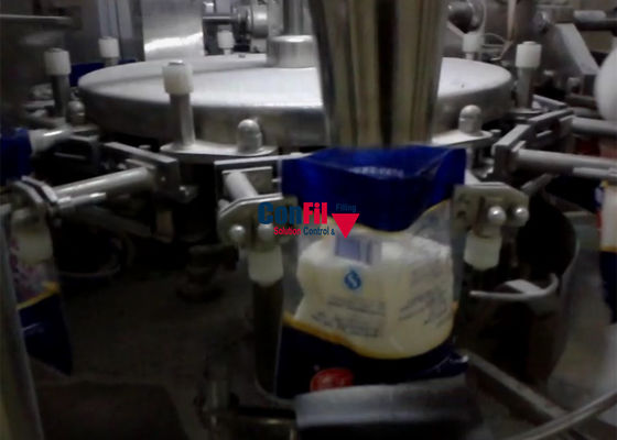 Multihead, das zentrale Tanklagerung Sugar Pouch Packing Machine Withs wiegt