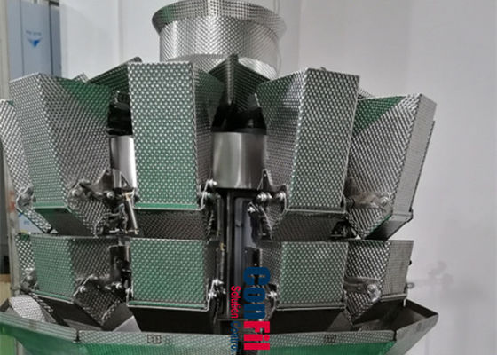 Waage Multihead Multihead-Wäger für IQF Himbeere und Cherry Frozen Food Filling Machine