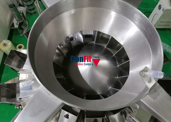 1000 Gramm 10 automatischer Multihead-Hauptwäger mit zentraler Tanklagerung