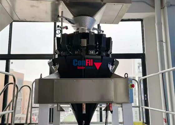 Käse-Produkte automatische wäger-Füllmaschine Multihead-Wäger-14 Haupt