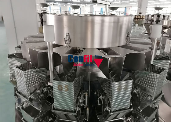 automatisches Wiegen 14Head und Verpackungsmaschine 200gram mit Nettotrichter