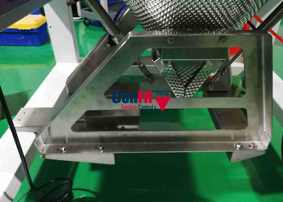 automatische Hauptverpackungsmaschine des Gewichts-500gram 10 für klebrige Nahrung mit Soße