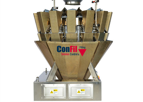 prägte multi des Kopf-200gram Kopf-Wäger-Füllmaschine der Verpackungsmaschine-14 Oberflächen