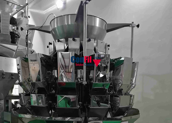 Multihead-Wäger-Verpackungsmaschine für Verpackungssystem des Kuskus-Vakuumbeutel-VFFS