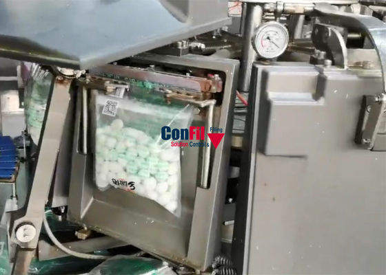 Automatische Vakuumverpackungsmaschine für Wachtel-Ei-das empfindliches Nahrungsmittelspringen