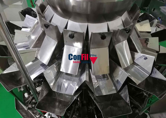 des Reis-12Head Verpackungs-System Getreidekörner Multihead-Wäger-der Verpackungsmaschine-VFFS