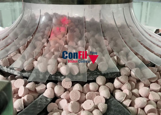 Der 500 Gramm-Jogurt lässt Verpackenleitungssystem der Multihead-Wäger-Verpackungsmaschine-VFFS fallen
