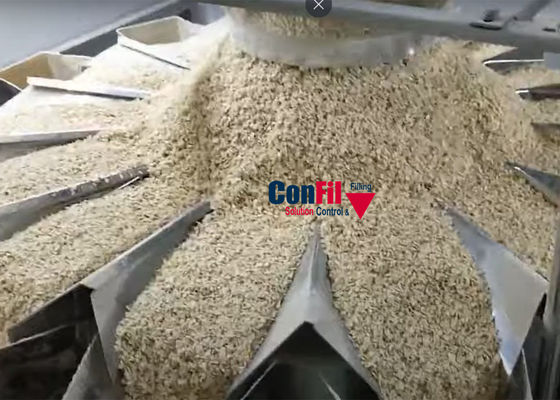 Staubfreie Multihead-Wäger-Maschine für Hafermehl-Getreide