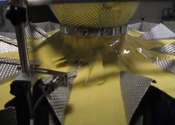 Multihead-Wäger-Verpackungsmaschine für Verpackungssystem des Kuskus-Vakuumbeutel-VFFS