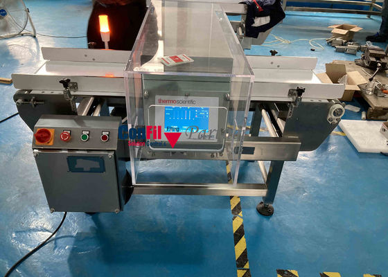 600mm Lebensmittelverarbeitungs-Metalldetektor für frische Nahrung